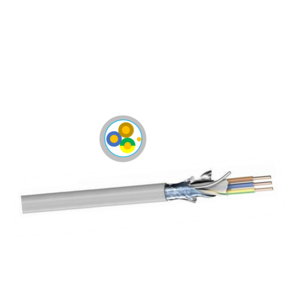 (N)YM(St)-J PVC Sheathed Cable Kinatibuk-ang Screen PVC Insulation Copper Wire Cable