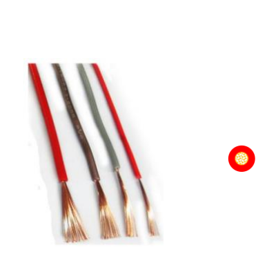 LifY enkelkärnig kabel bar koppar extra fin trådledare flexibel isolerad trådkabel