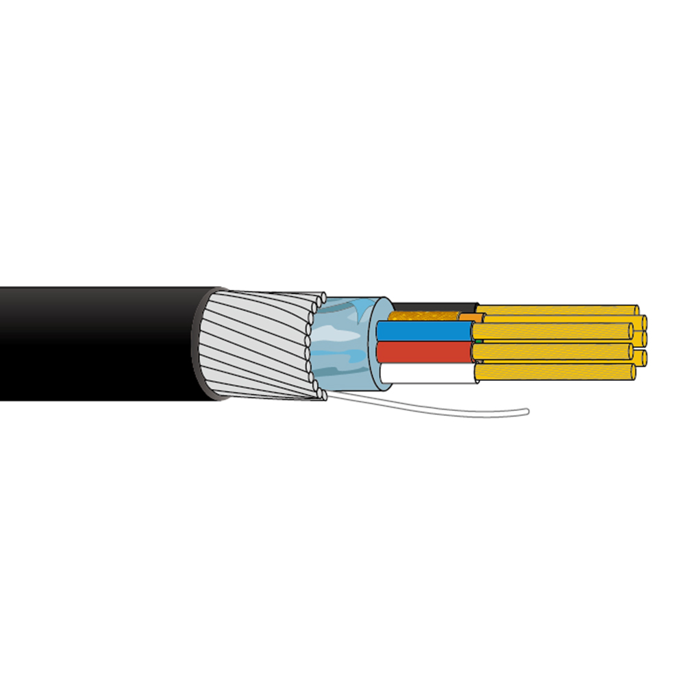 BS EN 50288-7 Байланыш жана башкаруу кабели PVC ICAT Көп элементтүү металл кабелдери Жеке жана жамааттык алюминий