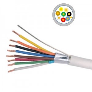 အရည်အသွေးမြင့် Stranded Control and Instrumentation Alarm Cable Twisted Pair Communication Copper Bare Electrical Wire