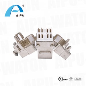 Shanghai Factory Competitive quotation CAT6 Shield RJ45 250MHz Keystone Jack Toolless Connector