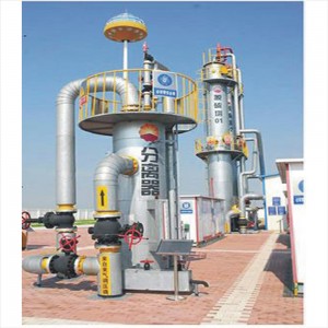 Naturalis gas desulfurizationem et decarbonizationem armorum