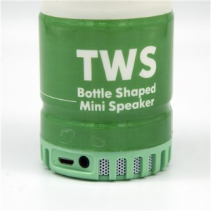 Speaker Bluetooth Botol Jus: Suara Portabel dengan Gaya Menyegarkan