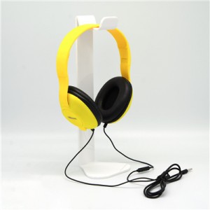 Wired Over-Ear Headphones hamwe Urusaku-Guhagarika Igikombe cyamatwi - Hagarika Ibirangaza Kubijyanye na Audio Audio