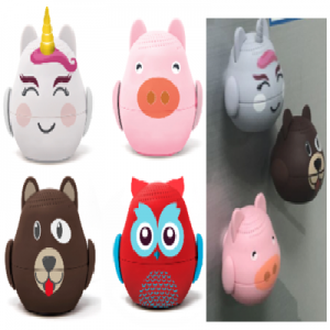 Mini altaveu de dibuixos animats per a mascotes adorables: caixa de so portàtil per a animals a l'aire lliure