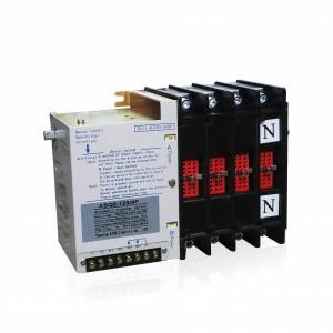 ASQ 125A 4P ATS Dual Power Automatic Transfer Switch