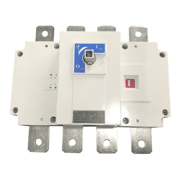 Interruptor manual de isolamento de carga 630A 4P