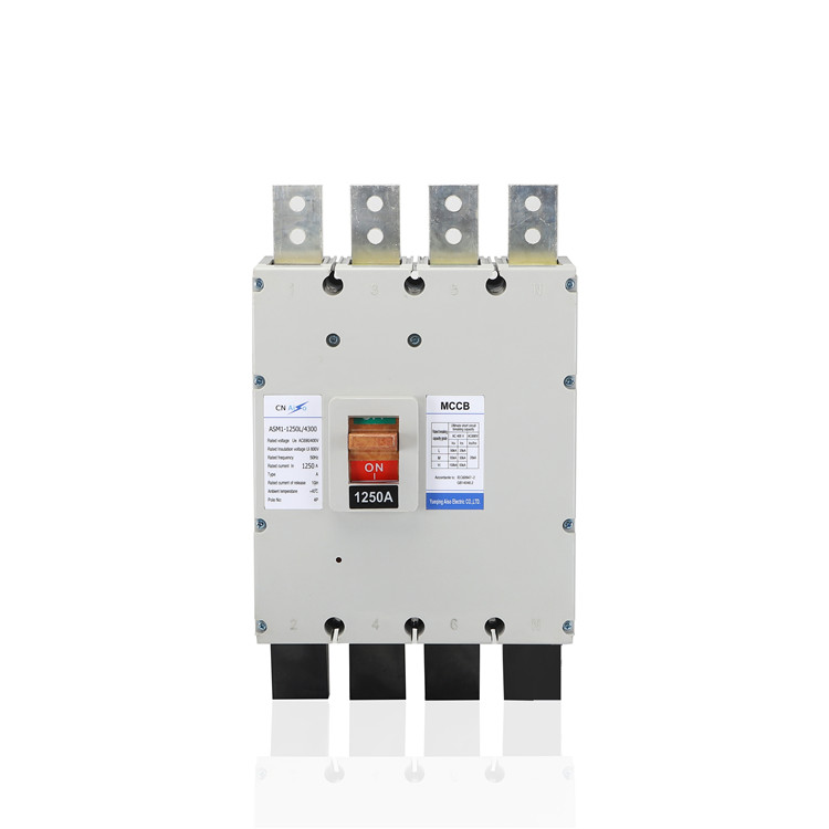 MCCB Molded case circuit breaker Thermal adjustable type 1250A Frame 3P/4P 40A 36 kA na may KEMA at CE certified