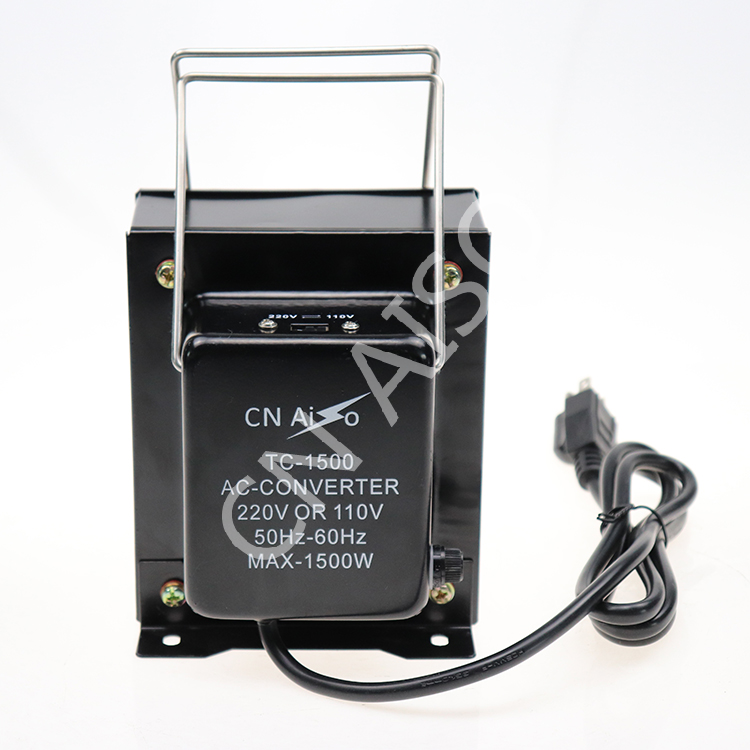 TC-1500 110 220v single phase step up down voltage transformer