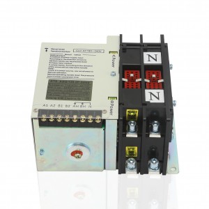 Interruptor d'aïllament de transferència automàtica de doble potència ASQ 125A 2P