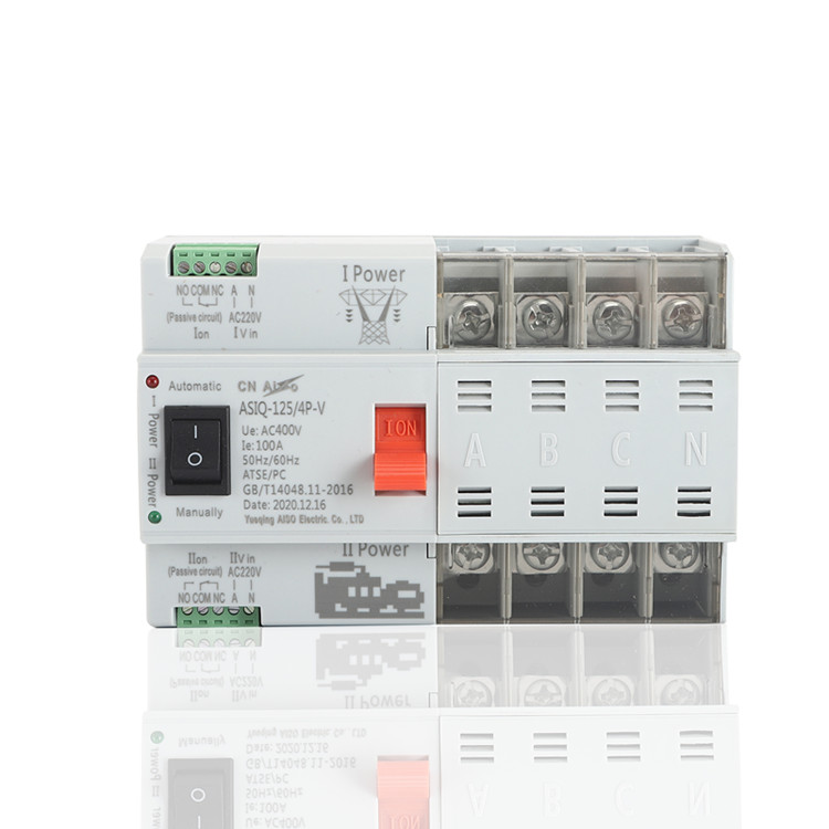 Milisecond Level Switching Time 80A Automatic Transfer Switch