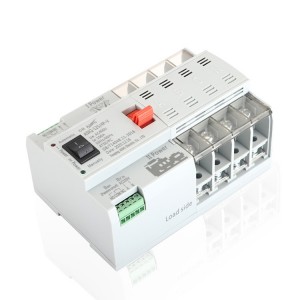 Millisecond Level Schaltzäit 125A 4P Dual Power Automatesch Transfer Switch