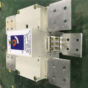 Material de cobre de baixa tensión 3200A interruptor de carga eléctrico trifásico de encendido/apagado