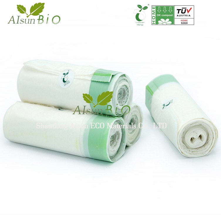 Imaxe destacada de bolsas de PLA transparentes 100% compostables