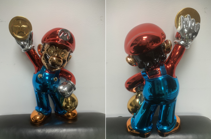 Nuevo Super Mario de resina te sorprenderá