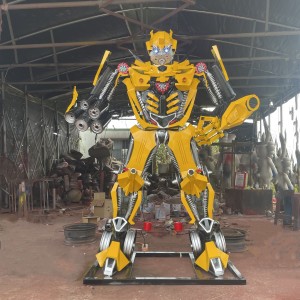 Saiz Hayat 6.56 kaki robot kartun Arca