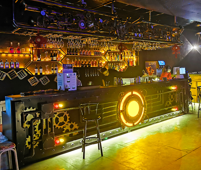 Stół barowy w stylu industrialnym – najlepszy wybór do wystroju baru