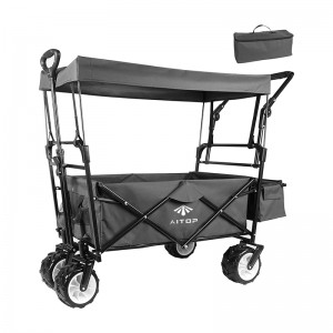 Collapsible Heavy Super Function Folding Cart Camping