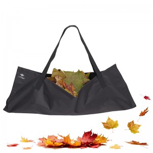 Чорная шматфункцыянальная сумка для лісця на адкрытым паветры вялікай ёмістасці для саду
