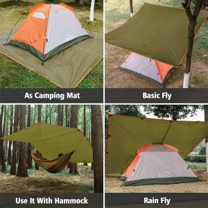 Yangaphandle Multifunctional Camping Traveling Backpacking Tarp Shelter Imvula Fly