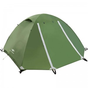 Ubungakanani obungangeni manzi obuKhulu beUltralight Easy Setup Camping Backpacking Tent