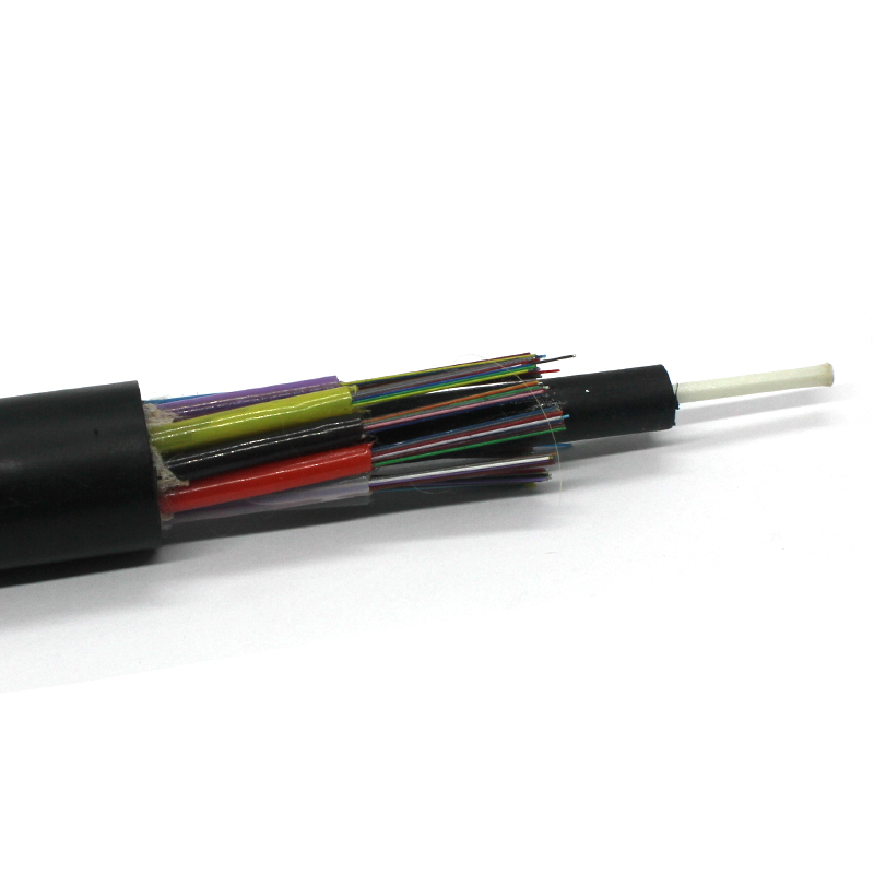 Conducto aéreo hanze 12 24 48 Cable de fibra óptica GYFTY de tubo suelto de núcleo