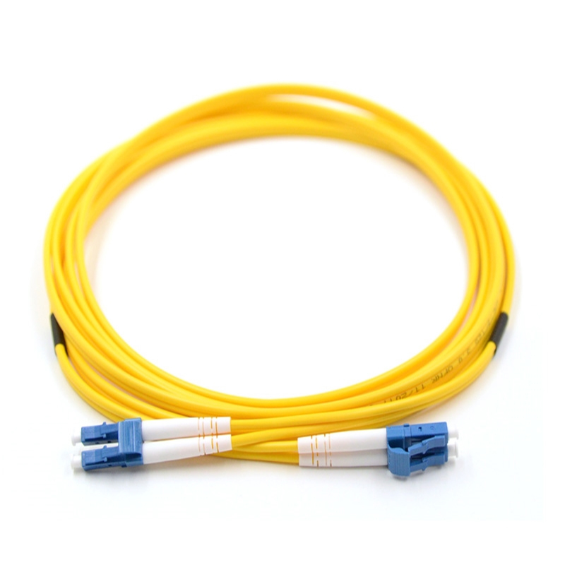 Kabel remiendo 2 núcleos Lc Upc 3m Simplex 2.0mm 3.0mm FTTH Puente óptico