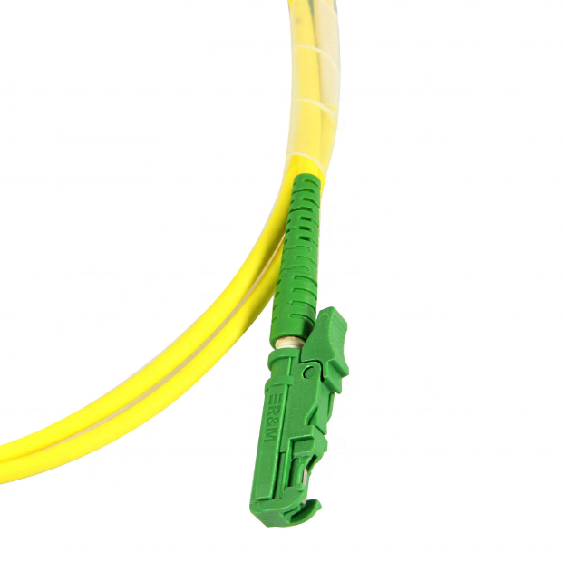 SC a E2000 (LSH) Cable de conexión de fibra dúplex OS2 monomodo de 9/125 µm