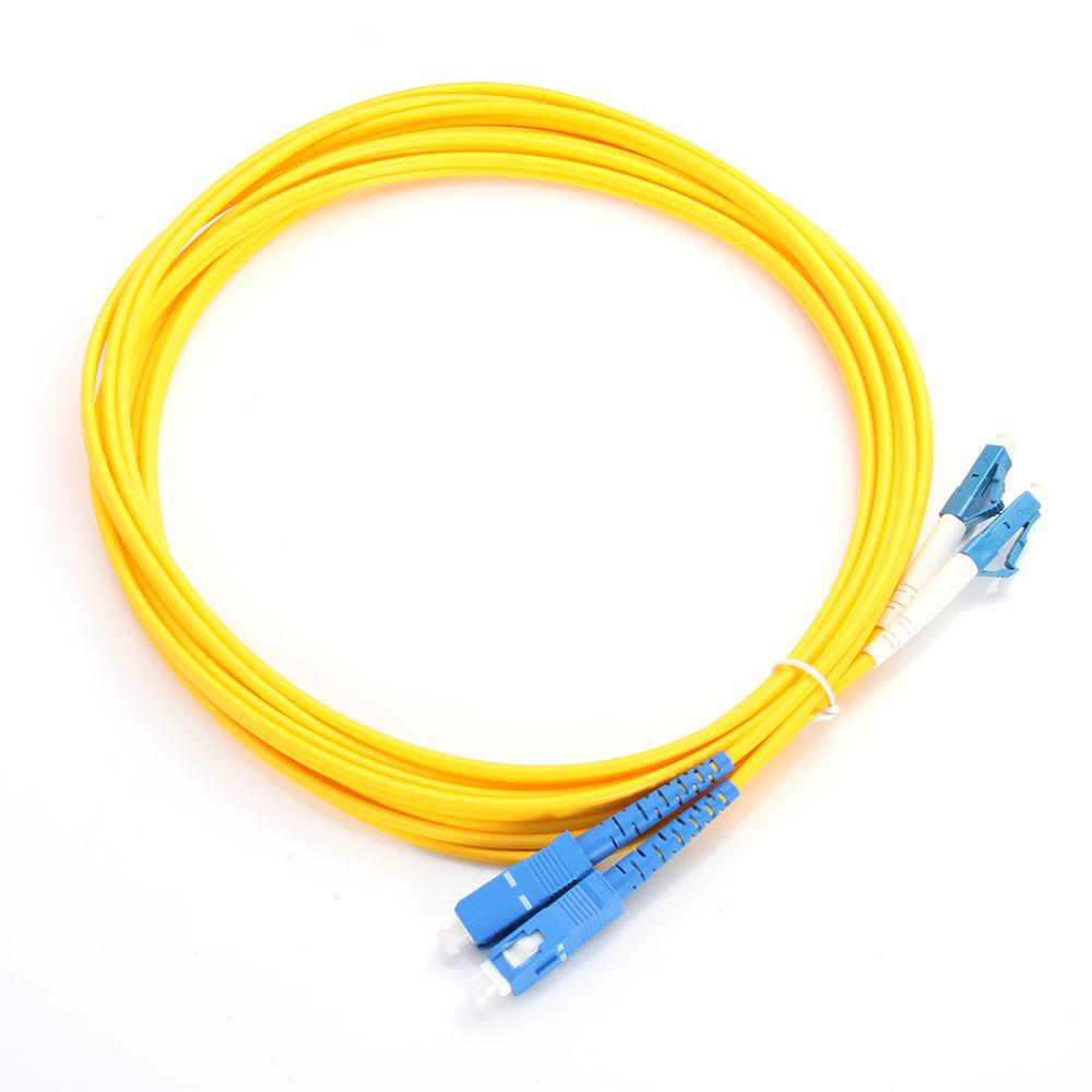 Modo único del cordón de remiendo de la fibra a una cara del SC Upc LC UPC para el sistema de cableado