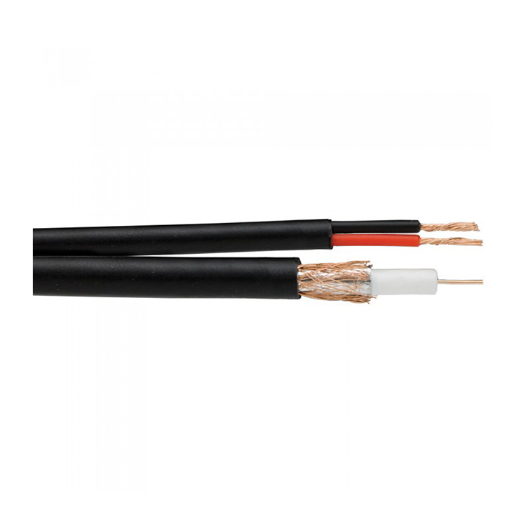 kabel koaksijalni siamés rg59 + 2c snaga koaksijalni rg59 rg6