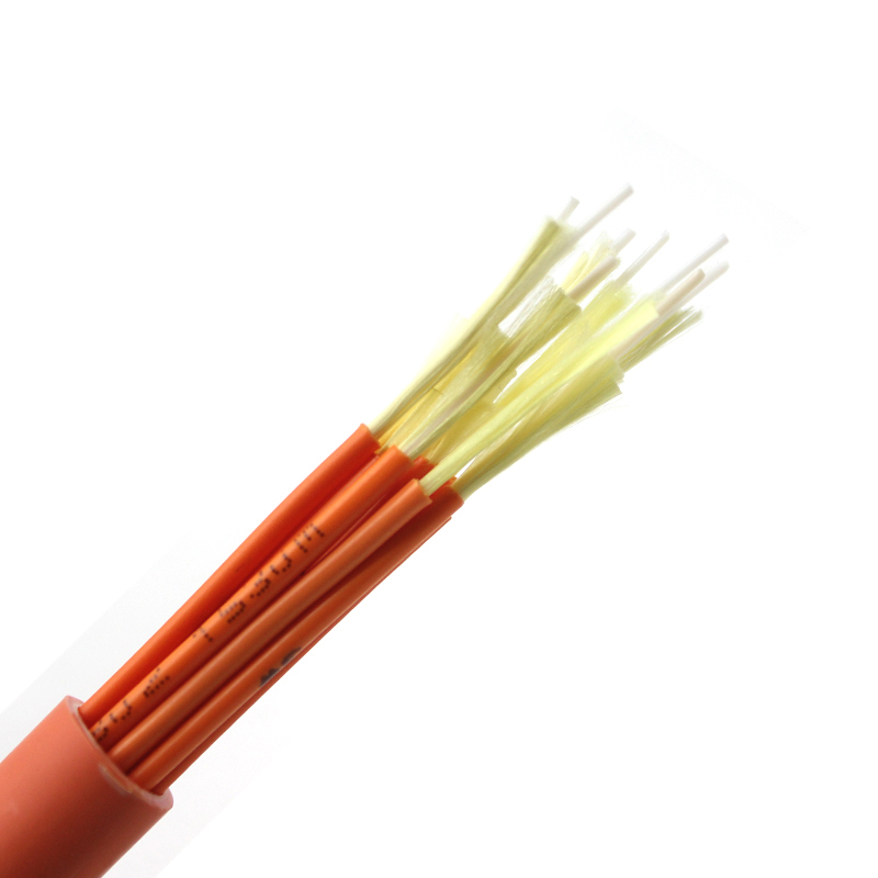 Cable de fibra óptica para interiores con ruptura multimodo OM1 OM2 OM3 Cero halógenocable de fibra imbere