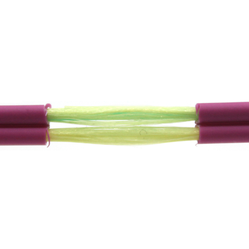 Figura 8 tipo cable cable de fibra óptica interior multimodo de 2 núcleos gjfjv dúplex para cordón de conexión