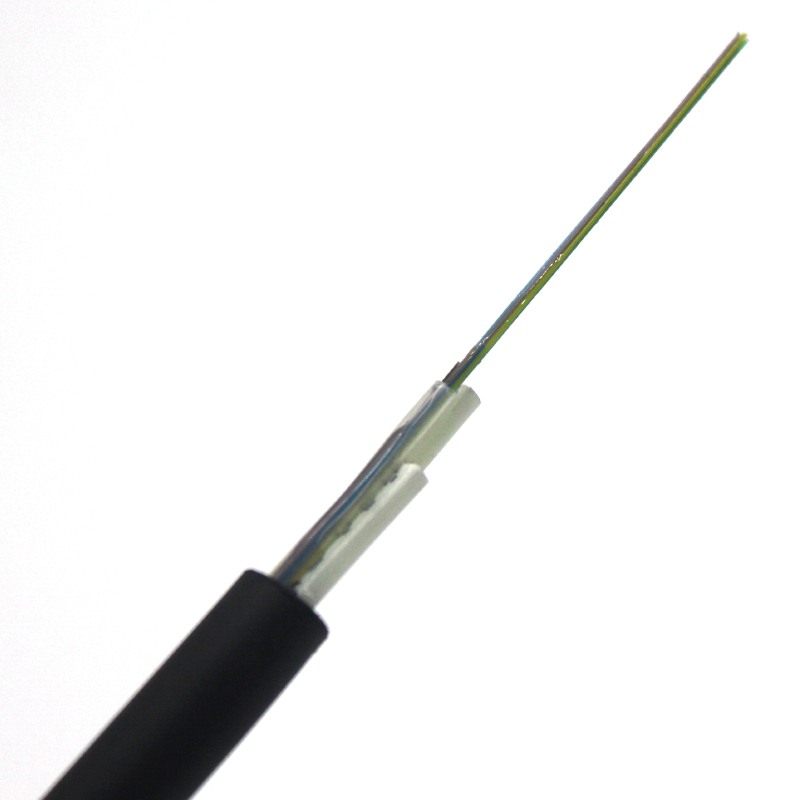 Cable de fibra óptica monomodo de 12 núcleos Todo cable óptico dieléctrico