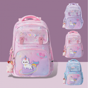 Unicorn backpack ng mga babae sa Primary School Backpack