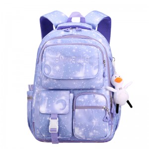 Легка сумка-візок контрастного кольору Starry Universe XY6740
