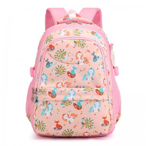 Unicorn Zootopia Floral Children ká Backpack ZSL129