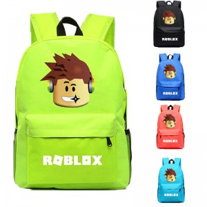 Roblox игра Периферна машка и женска торба за лаптоп за рамо Студентски школска чанта ZSL138