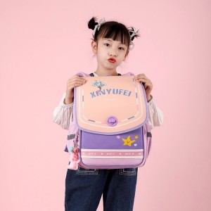 Fashion Backpack Student Boys And Girls Schoolbag ta 'Kapaċità Kbira ZSL141