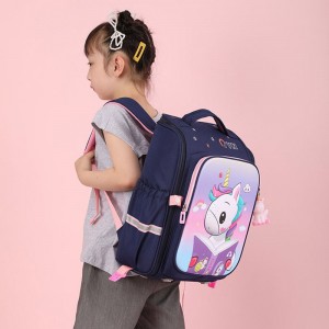 New Spine Protecting Space Integrated Children's Backpack ZSL206