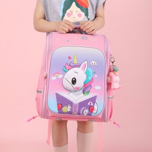Nouveau sac à dos pour enfants intégré à l'espace de protection de la colonne vertébrale ZSL206