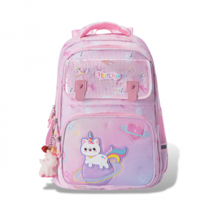Chikwama cha Atsikana a unicorn Primary School Backpack