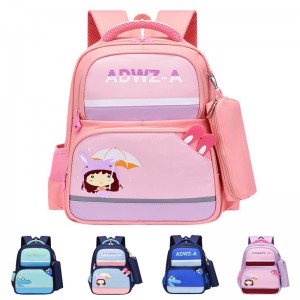 Potpuno novi ružičasti ruksak za djevojčice, slatki ruksak velikog kapaciteta ZSL143