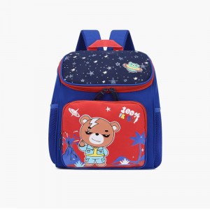 Νέα Cartoon Bear Schoolbag Baby Kindergarten Backpack ZSL144
