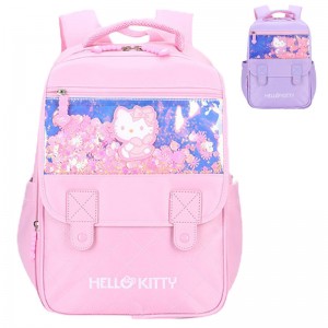 Backpackê Xwendevanên Dibistana Cute Hello Kitty ZSL167
