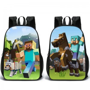 Minecraft New Reversible Multifunctional Teen Men's Backpack ZSL147
