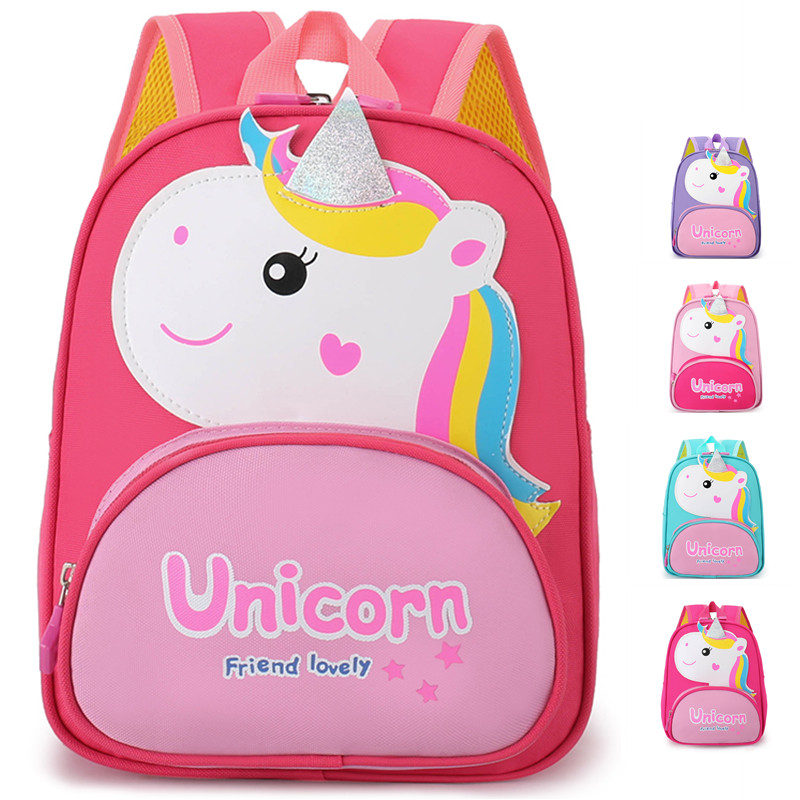 Unicorn Bag Cartoon Cute Little Dinosaur Backpack Zarokan XY12455729
