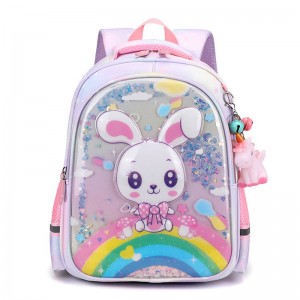 Розовый милый детский рюкзак Little Swan Unicorn XY6706