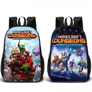 Minecraft New Reversibbli Multifunzjonali Teen Men's Backpack ZSL147