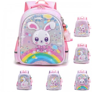 Rózsaszín aranyos kis hattyú egyszarvú gyerek hátizsák XY6706