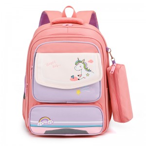 ຄົນອັບເດດ: ກາຕູນງາມ Fantasy Unicorn ເດັກນ້ອຍໂຮງຮຽນ Backpack XY6714